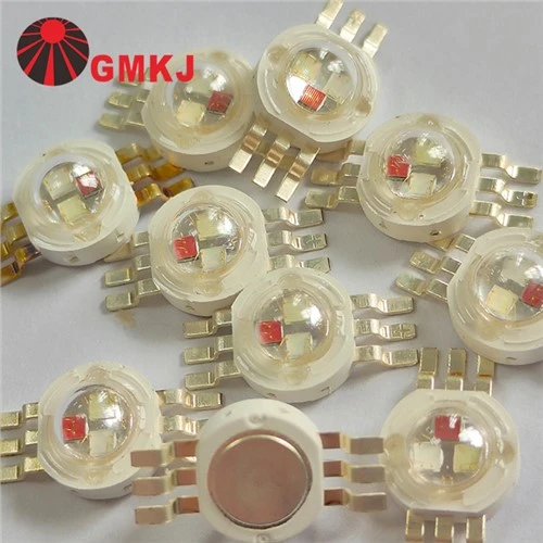 Hochwertiger 3-W-RGB-SMD-LED-Chip mit hoher Leistung